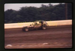 1973 Dirt Modified Race Car 8 - Vintage 35mm Slide