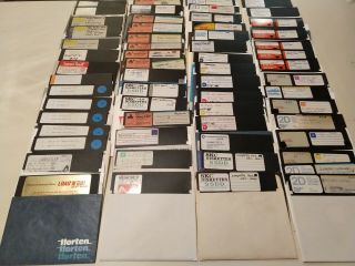 100 5 1/4 " Floppy Disks For Commodore 64