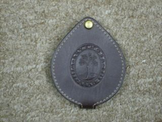 Vintage Levenger Pocket Magnifier N Swing Out Leather Case (574)