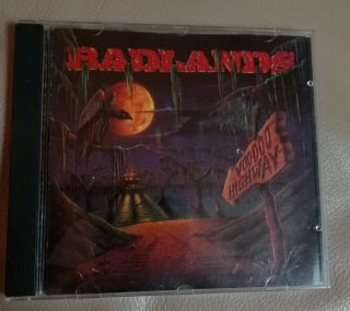 Badlands : Voodoo Highway 1991 Atlantic Records Vintage Cd Rare Rock N Roll