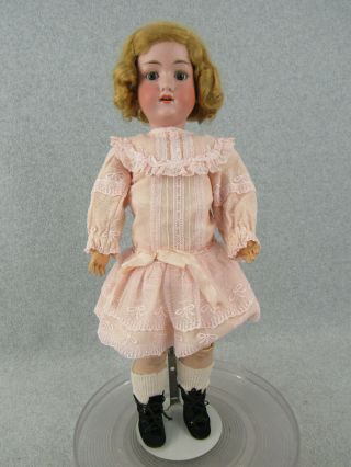 19 " Antique Bisque Head Composition German Armand Marseille Dolly Face Doll 390n