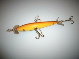 Neat Vintage 913 Panetella Underwater Minnow Fishing Lure / South Bend Bait Co.