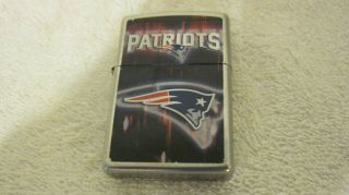 Vintage England Patriots Zippo Lighter From A Local Estate