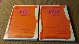 John Volume I And Ii By J.  Vernon Mcgee Complete 2 Vol 1976 Vtg First Printings