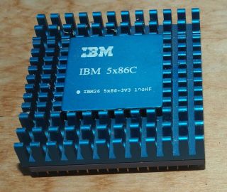 Blue IBM 5x86C 5x86 - 3V3 - 100HF 100Mhz 486 cpu 2