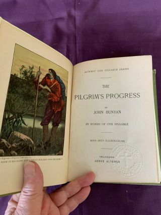 Bunyan ' s Pilgrim ' s Progress In Words of One Syllable 1900 Illus 3