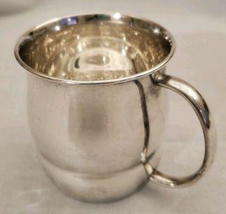 Towle 10782 Sterling Silver Vintage Baby Cup Solid 925 2.  5 Inches Rare Piece
