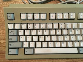 Vintage Silicon Graphics SGI Granite Gray Keyboard 062 - 0002 - 001 RT6856T 3