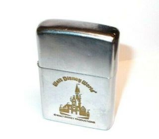 Vintage 1972 Walt Disney World Zippo Lighter