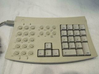 Vintage Apple Adjustable Mechanical Keyboard Keypad Extension M1242 With Cord