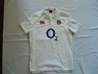 Vintage England Canterbury Rugby Jersey Shirt Size Med