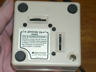 Vintage RARE Apple Computer IIe,  IIc Model A2M2002 Joystick Controller 3
