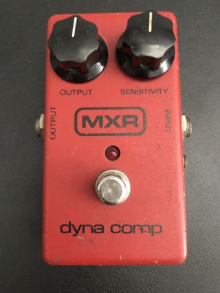 Vintage Dunlop Mxr Dyna Comp Compressor Guitar Effect Pedal