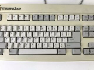 Vintage Gateway 2000 Anykey Maxiswitch Keyboard P/N 2189013 - xx - xx CLICKY KLICKY 3