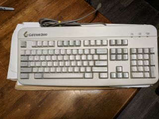 Vintage Gateway 2000 Keyboard P/n 2194019 - 00 - 002