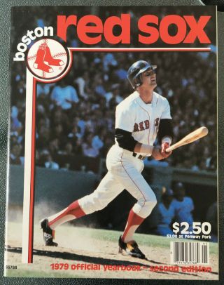 Vintage 1979 Boston Red Sox Official Yearbook - 2nd Edition - Carl Yastrzemski