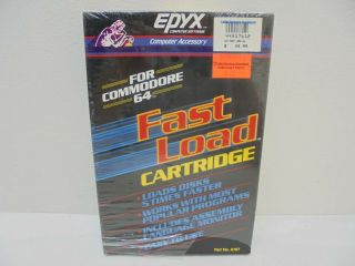 Epyx Fast Load Cartridge Commodore 64 Complete Box Cartridge Looks Open Box