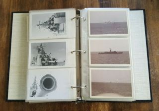 Over 100 Vintage Vietnam War Pictures Photo Us Navy Ships Helicopters In Album