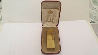 Vintage Gold Plated Dunhill Rollagas Lighter
