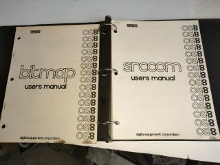 2 Dec Srccom Bitmap Pdp - 8 Vintage Computer Manuals
