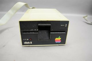 Vintage Apple A2m0003 Disk Ii 5.  25 " External Floppy Drive 959760