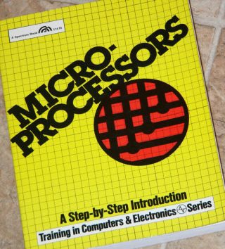 1983 Heathkit Et - 3400 Microprocessors Step By Step Course For 6800 Cpu Trainer