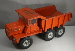 Vintage Antique Metal Buddy L Dump Truck (red) - Large