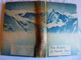 The Ascent Of Nanda Devi By H.  W.  Tilman.  1937.  1st Ed.  Readable And Rare