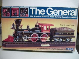 2001 Mpc The General 4 - 4 - 0 American Standard Steam Loco 1/25 Scale Model 1 - 2001