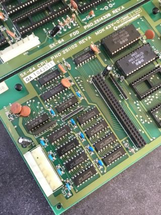 Commodore SX - 64 Main Boards Incomplete Or Salvage SX64 64 2