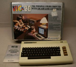 Vintage Commodore Vic - 20 Personal Color Computer No Cord