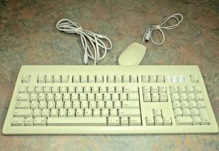 Vintage Apple Design Keyboard M2980 & Mouse M2706 Apple Mac Macintosh 1994 11