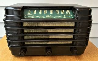 Vintage Delco R - 1227 Bakelite Table Radio - For Repair / Parts - ca1947 3