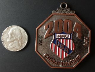 2004 Aau Medal – Amateur Athletic Union Medal – Medal Only – No Ribbon