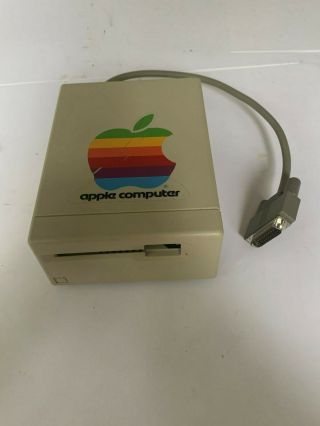 Vintage Apple Macintosh M0130 External Floppy Disk Drive