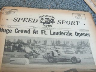National Speed Sport News 11/1948,  Illustrated Speed Sport News - 2 1950 Issues