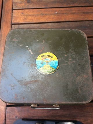 Primus No.  221 Very Rare Camping Stove From Sweden.