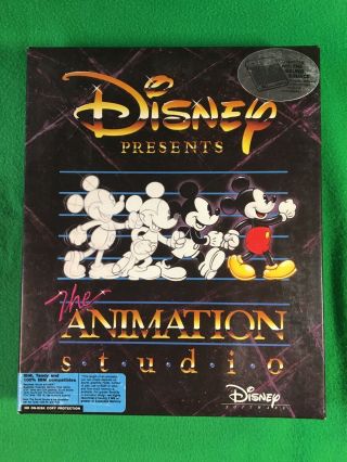 Disney Animation Studio - Complete Big Box - Pc - Vintage