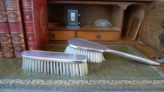 Vintage Hallmarked Solid Silver Brushes/grooming Set