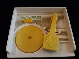 Vintage Fisher Price Sesame Street Record Player w 5 Records EC Complete 2