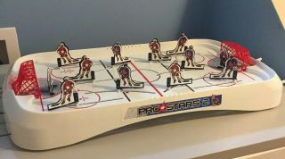 Vintage 1990’s Pro Stars 2 Table Top Hockey Game As Pictured
