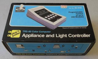 Appliance And Light Controller For Radio Shack Trs - 80 Computer,