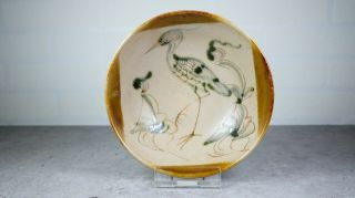 Chinese Tang Changsha Bird Crane Pattern Bowl