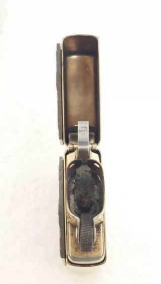 Vintage Barrett Smythe Zippo Zodiac Aries Brass Lighter 3
