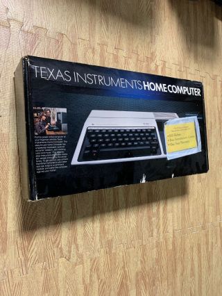 Texas Instruments Ti - 99/4a Computer Console Only