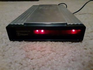 Vintage,  Rare 1980 Hayes Smartmodem 1200 With Power Supply,  Powers On