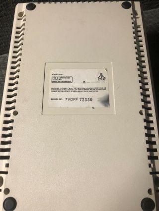 Vintage Atari 1050 Disk Drive without Power Supply - 3