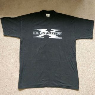 Vintage Wwf Dx T - Shirt Xl Wwe Rare Shawn Michaels Triple H Degeneration