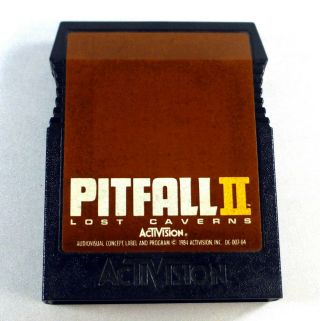 Commodore 64/128: Pitfall Ii - C64 Cartridge - - Activision