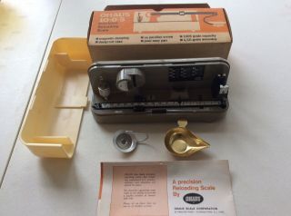 Vintage Ohaus 10 0 5 Precision Reloading Powder Scale 2